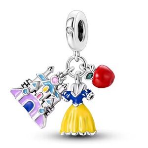New Disney 925-Charm Bead Fit Original Pandora Bracelet